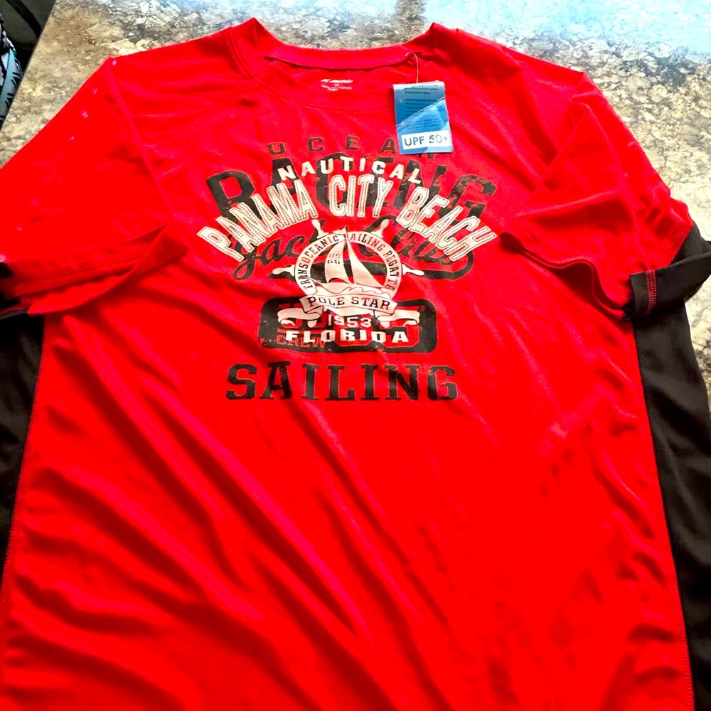 KANU short sleeve UPF 50 outdoor shirt. NWT